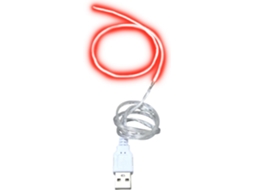 Cabo De Iluminação Com Filamento Flexível 5v Usb, Chip Led, 360