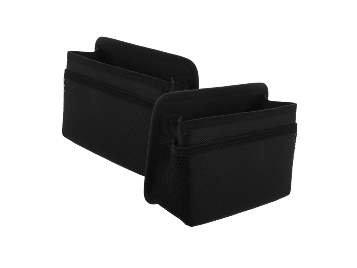 Organizador De Lixo Dobrável Para Carro, Composto Por 2 Peças, Ideal Para Viagens E Armazenamento Interno.