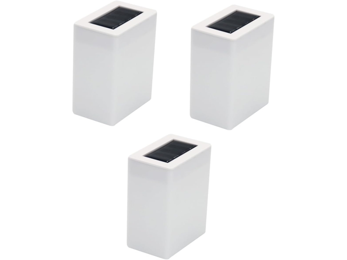 Conjunto De 3 Luminárias Solares De Led Para Ar Gokoco