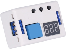 Módulo De Relé Temporizador Fafeicy Com Interruptor Retardo Ajustável