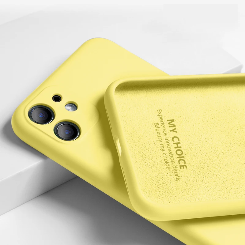 Funda Ultrafina Para Iphone 8 Plus (amarillo)