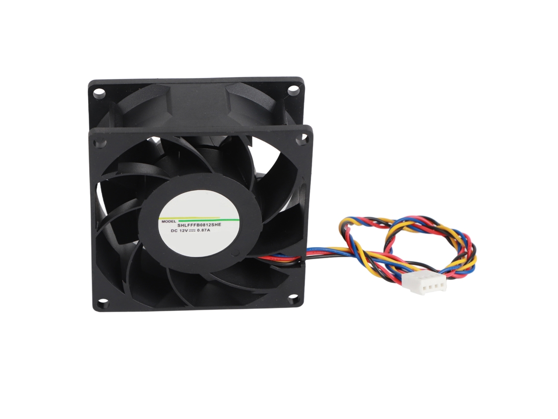 Cooler para CPU Dual Ball Pwm 4 Fios 4900rpm 12v 0.87a Ventoinha de Resfriamento para Computador