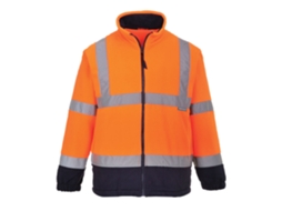 Velo Bicolor De Alta Visibilidade Para Segurança Do Trabalho / Amarelo Marinho / L Portwest