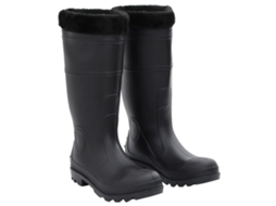 Rain Boots Vidaxl Preto Pvc (42)