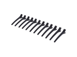 Conjunto de 12 presilhas de cabelo profissionais para meninas e mulheres, ideais para salão de beleza.