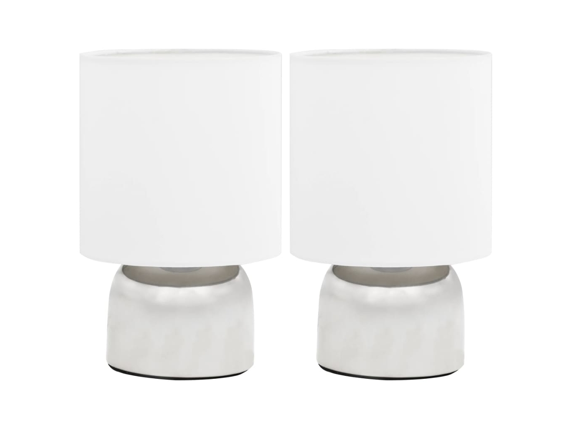 Table Lamp, Table Lamps Vidaxl Branco Metal (n/a)