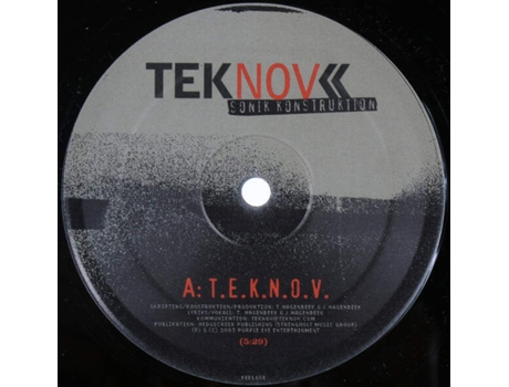 Vinil Sonik Konstruktion Purple Eye Entertainment