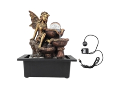 Fonte De Mesa Usb Silenciosa Com Led Para Sala De Estar