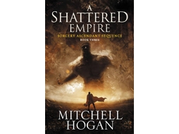 Livro a shattered empire de mitchell hogan (inglês)