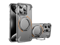 Suporte Casa Magsafe Primária Para Iphone 15 Pro Max Pele Sintética