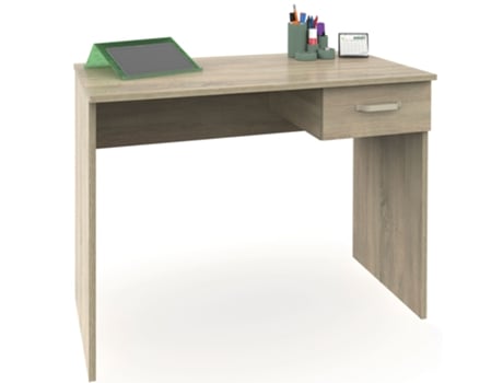 Mesa, Mesa Computador 75x90x50cm, 1 Gaveta, Escrivaninha, Quarto Jovem, Briebe, Prakt, Madeira