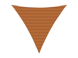 Conjunto 1 Sombra De Sol Vidaxl Laranja Poliéster (5 X 5 X 5 M)