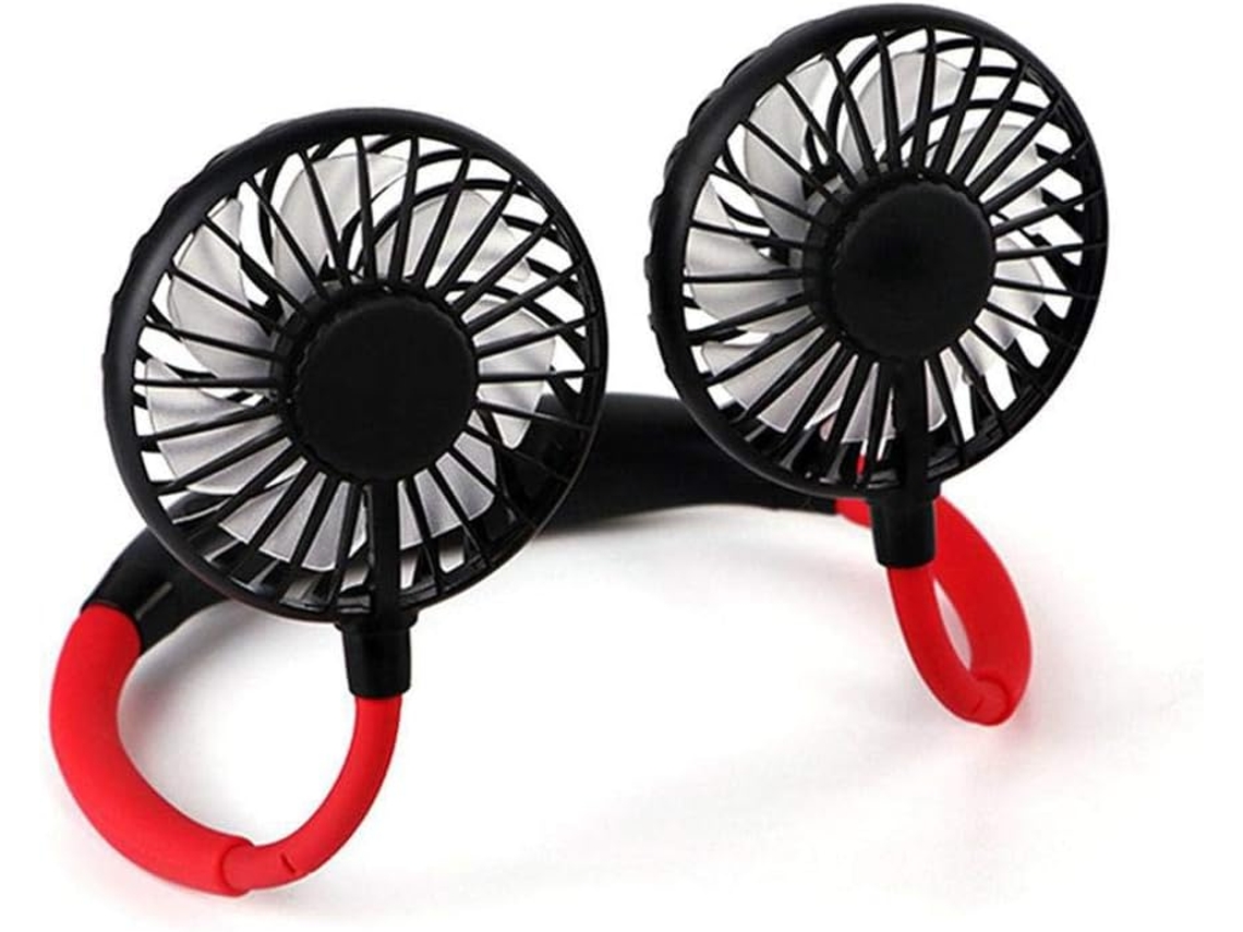 Ventilador USB de resfriamento de pescoço portátil S/MARCA, uso doméstico e externo