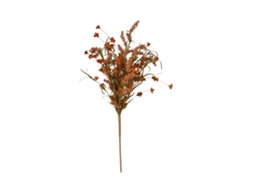Laxiscreed Bouquet De Flores Artificiais De Papel Crepe Para Decoração De Outono, Cor Castanho