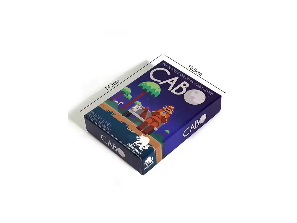 Jogo De Cartas Cabo, Perfeito Para Colecionadores E Festas De Natal.