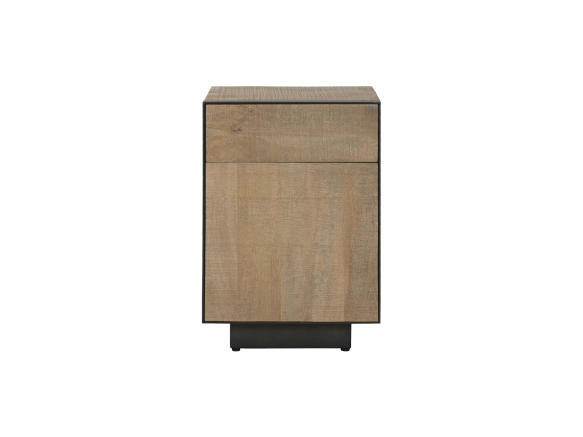 Mesa de Cabeceira em Madeira de Mangueira, 45x44x65cm