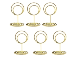 20 Portavasos Mini, Portanúmeros De Mesa Bonitos, Portatarjetas De Mesa Tamaño Pequeño Con Diseño Elegante Para Fiesta Y Oficina
