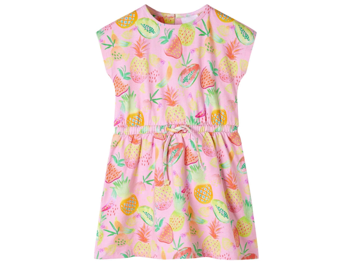 Vestido De Criança Rosa Suave 116