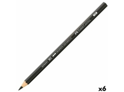 Lápis FABER-CASTELL Graphite Aquarelle Aguarela Hb 6 Unidades