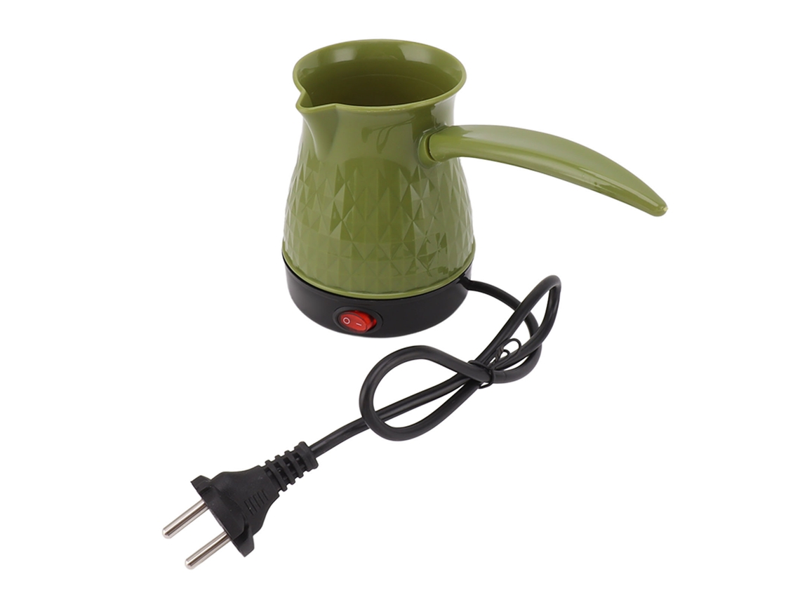 Chaleira de Café 500ml 600w Aço Inoxidável com Handle Retirável | S/MARCA