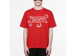 Maroon 5 Curl Logo T-shirt Unisex Adults Size:l
