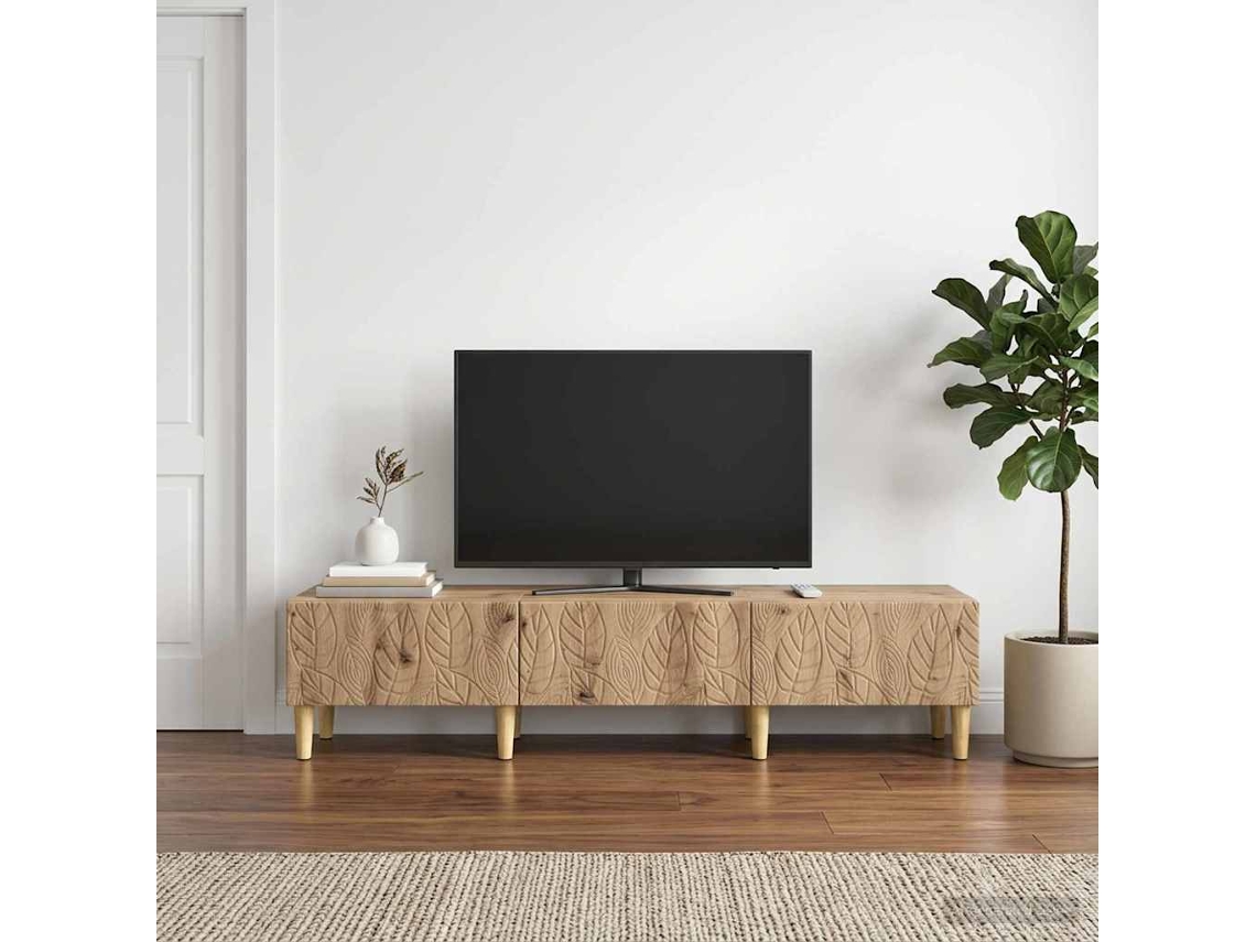 Vidaxl Gabinete Para Tv 147 X 34,5 X 30 Cm Carvalho Arttisan