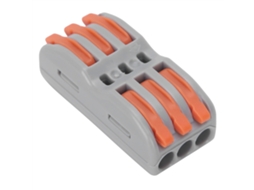 Laxiscreed Conector De Terminais Para Condutor Com Ligação Rápida E Design Compacto