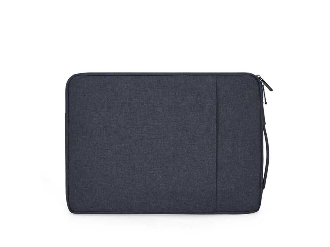 Mochila Para Laptop De Lona Impermeável 14 Polegadas, Azul Escuro.-aquaforge