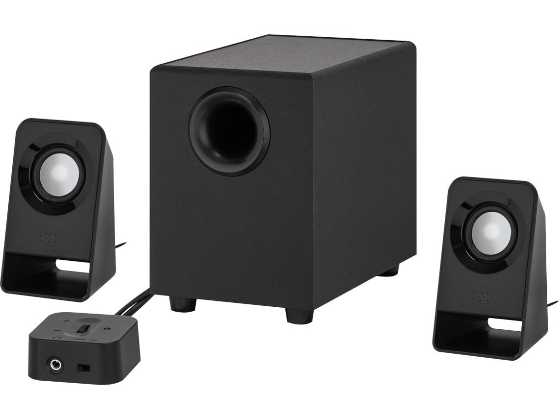 Colunas 2.1 LOGITECH Colunas Logitech Multimedia Z213 (PC - 14 W)