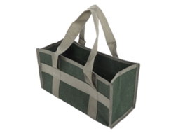 Bolsa De Ferramentas De Boca Larga De Lona Verde Od, Resistente À Água, Grande Capacidade, 35x17x17cm, Para Eletricistas