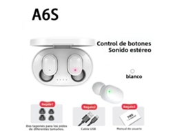 Fones de Ouvido Bluetooth 5.3 MDUG com cancelamento de ruído, microfone, luz LED, 50h de bateria e resistência à água