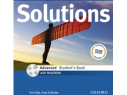 Livro Solutions Advanced Students Book with MultiROM Pack de Tim Falla e Paul A Davies (Inglês)