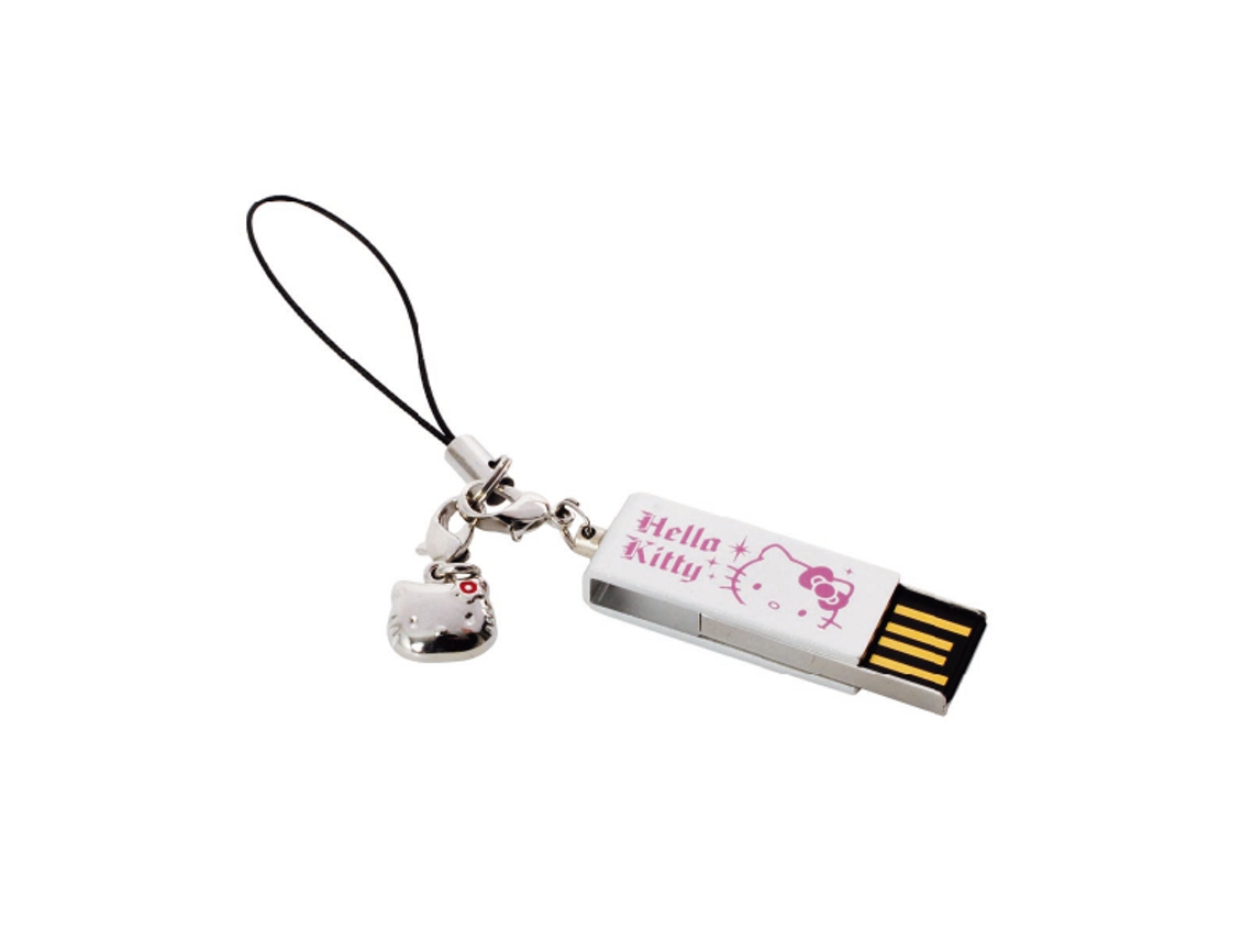 Pen USB de 4GB prateada Hello Kitty