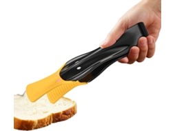 Pinça Para Grelhar Em Formato De Pato Silicone Com Cabo Antiderrapante Utensílio Cozinha Precisão Pode Ser Lavada Na