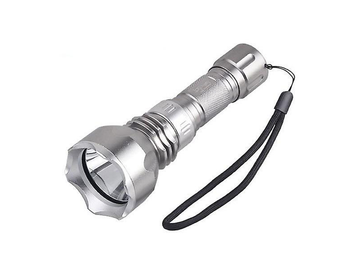 Lanterna De Mergulho Scuba Dive Torch 1200 Lumens Ipx8 Luz De Segurança Subaquática À Prova Dágua Com Carregador Usb 5 Modos Yizhood (prata)