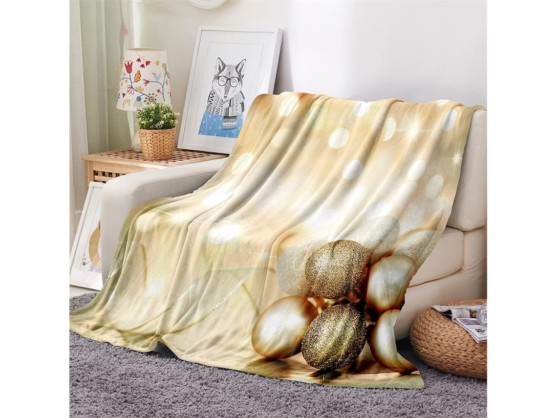 Manta de Flanela Fansu com Estampa 3d Quente e Macia Microfibra para o Inverno Ideal Cama Ou Sofá Adequada Adu
