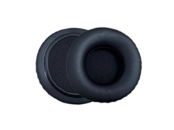 Conjunto de 1 Par de Almofadas Auriculares para Fones de Ouvido Dj Hdj x5bt, Espuma Elástica, Pretas YUNZII