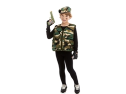 Kit militar para menino
