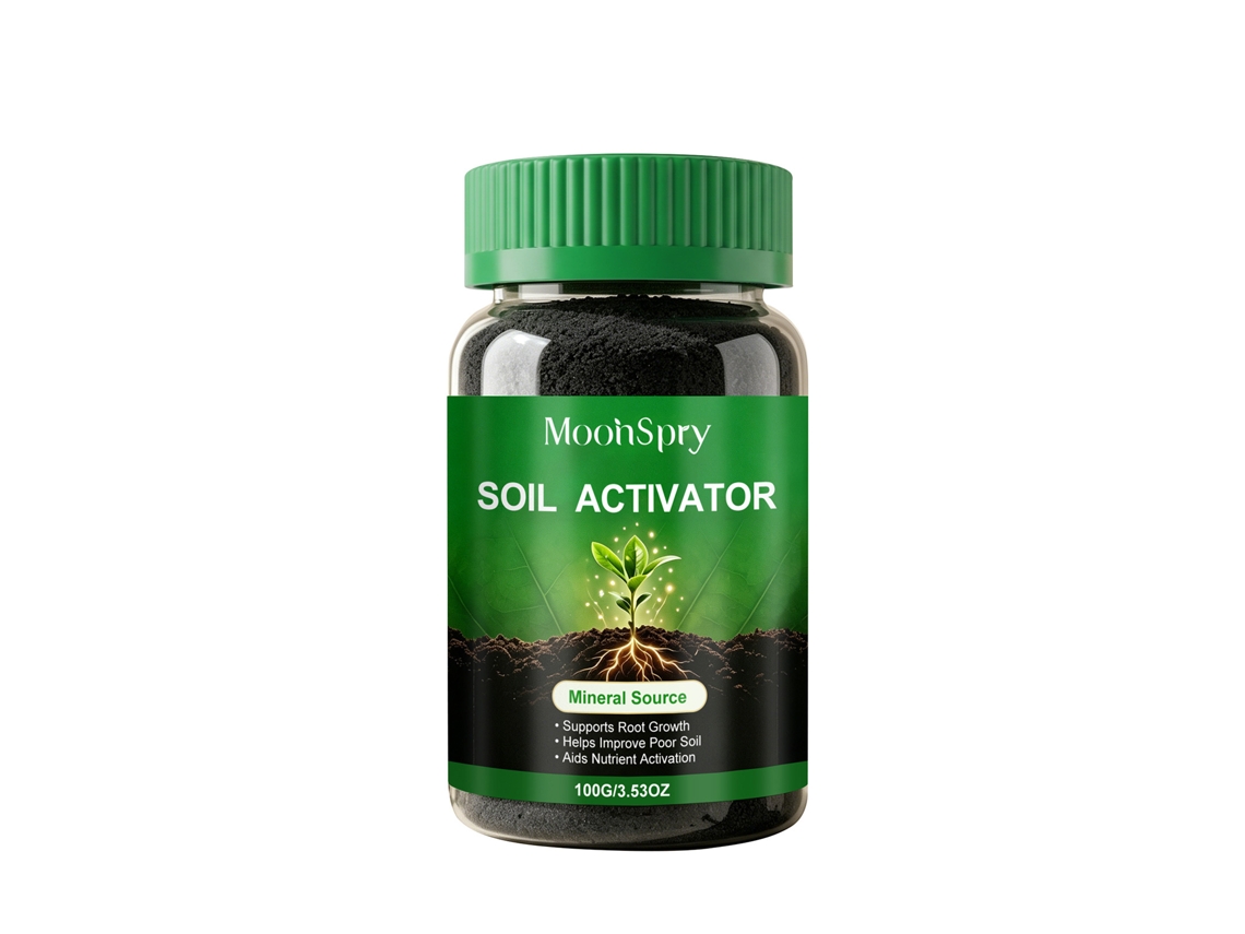 Ativador de Solo MOONSPRAY, Adubo para Jardim, Plantas, Flores e Nutriente