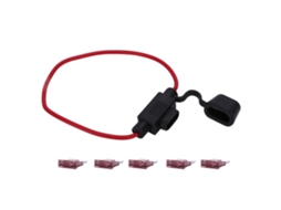 Suporte Para Fusíveis Small Series Laxiscreed Compatível Com Fusíveis Atc/ato Para Veículos, Barcos E Autocaravanas