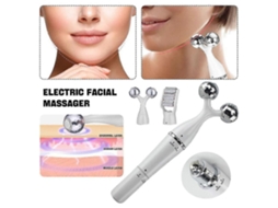 Massageador Facial Elétrico 3 em 1 Feminino Antirrugas, Lifting e Firmeza. GOKOCO