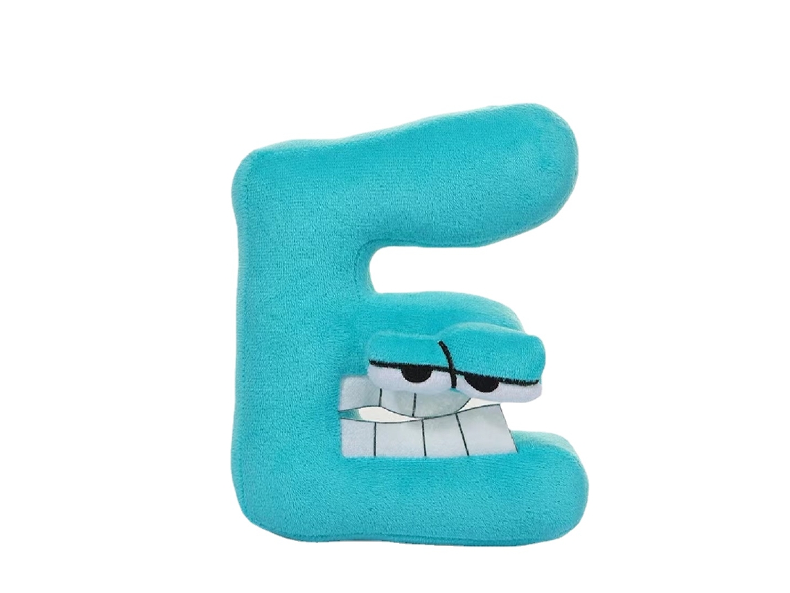 Peluche HXDZFX Letra e 24 Cm