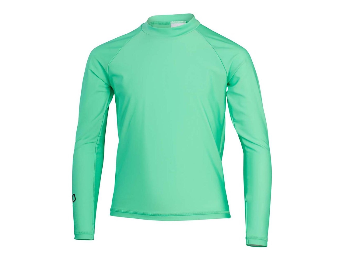 Manga Longa Rashguard Verde 7-8 Yearsspeedo