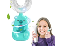 Escova de Dentes Infantil em Formato U , Manual para Bebês com Limpeza Oral 360°, Livre Bpa. GOKOCO (2 a 6 Anos)