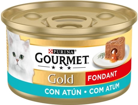 Ração Húmida PURINA Gourmet Gold Fondant com Atum (85g)