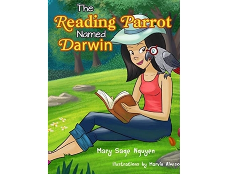 Livro The Reading Parrot Named Darwin De Mary Sage Nguyen (inglês)