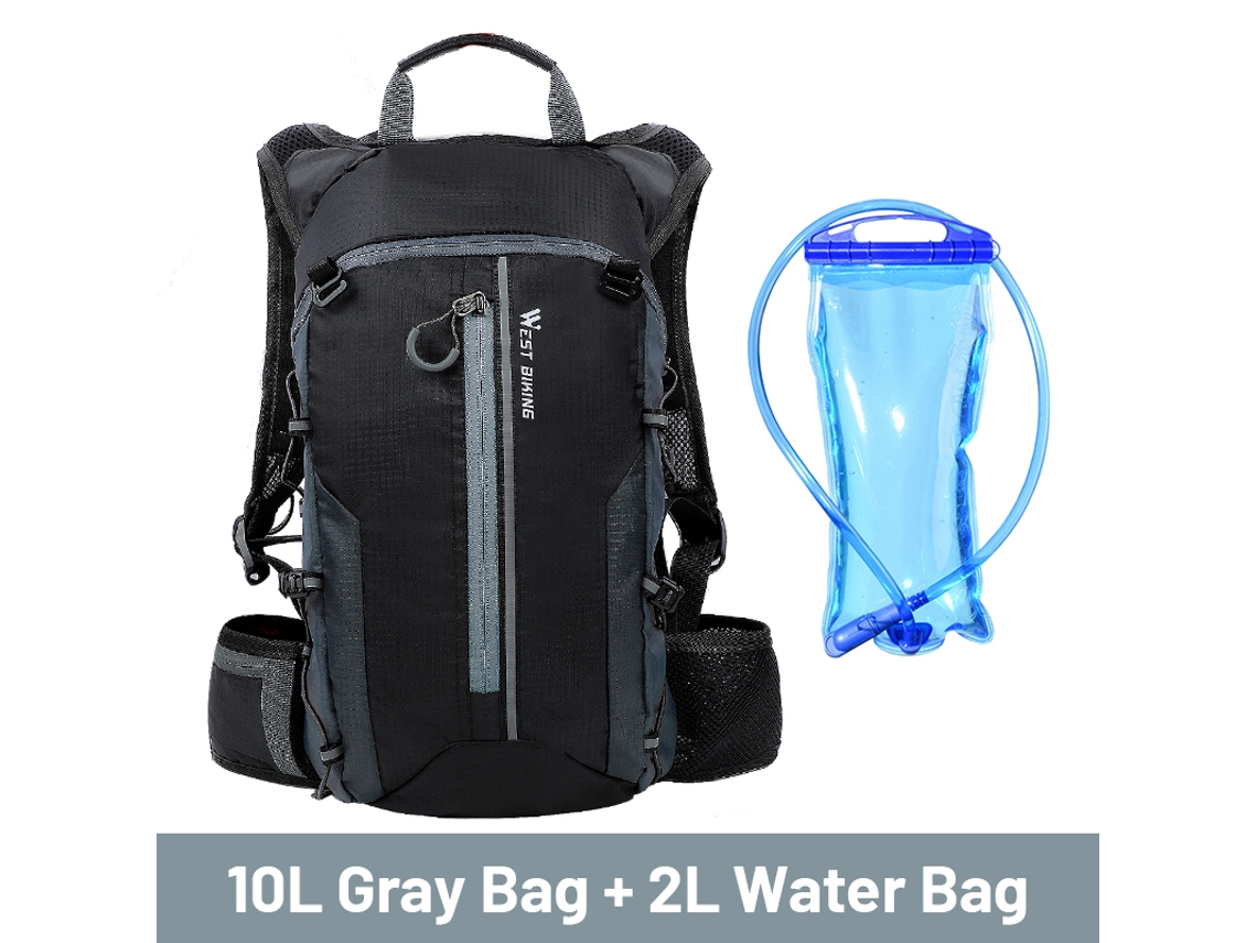 Mochila De Bicicleta Respirável West Biking 10l, À Prova Dágua, Ultraleve, Dobrável, Para Escalada, Viagem E Caminhada Slowmoose