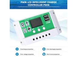 Kit Painel Solar 18v/25w Com Controlador 60a Usb Off Grid