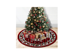 Artesanato De Saia De Árvore De Natal, Decorações De Natal, Adereços Com Estampa De Cartum, Suprimentos De Natal Igvtrade