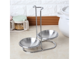 Suporte para Colheres Duplo Vertical de Aço Inoxidável 304 Utensílios Cozinha UISAVE